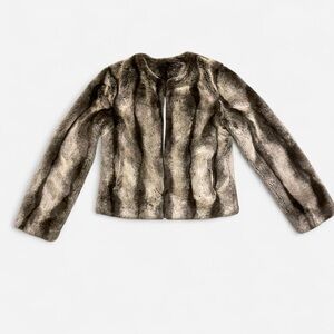 Elegant Faux Fur Women's Jacket